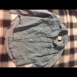 Boys wrangler pearl snap!